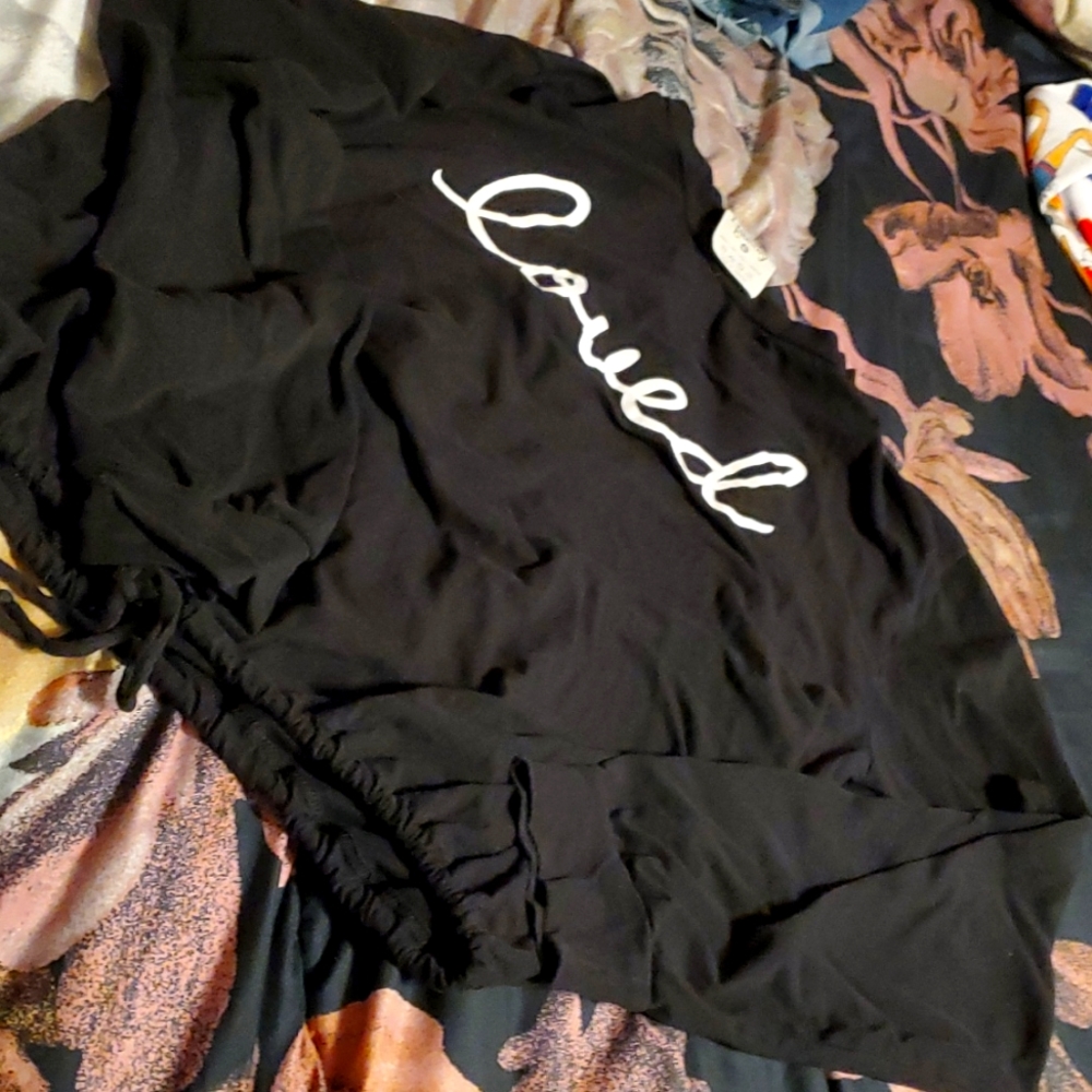 Black long sleeve shirt